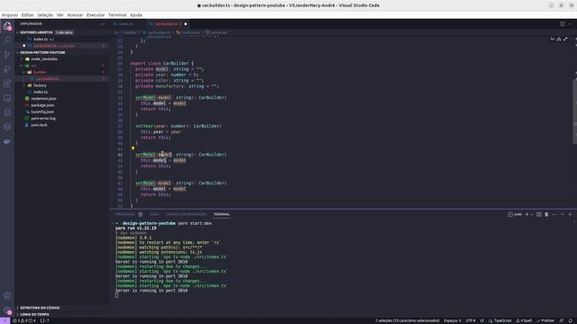 Tutorial Node.js - Criando um Design Pattern Builder ? смотреть онлайн