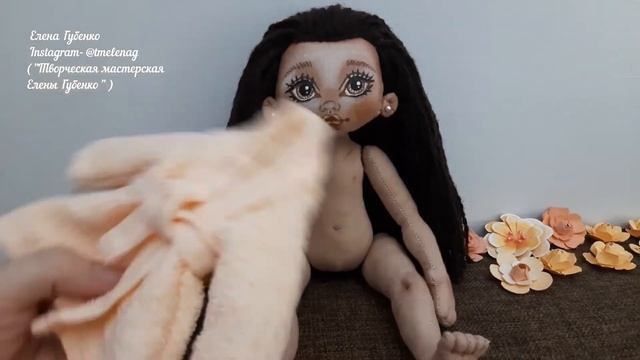 КУКЛА ТЕКСТИЛЬНАЯ,интерьерная ручной работы. Подарок.Декор для дома.Декор для интерьера.Хендмейд. смотреть онлайн