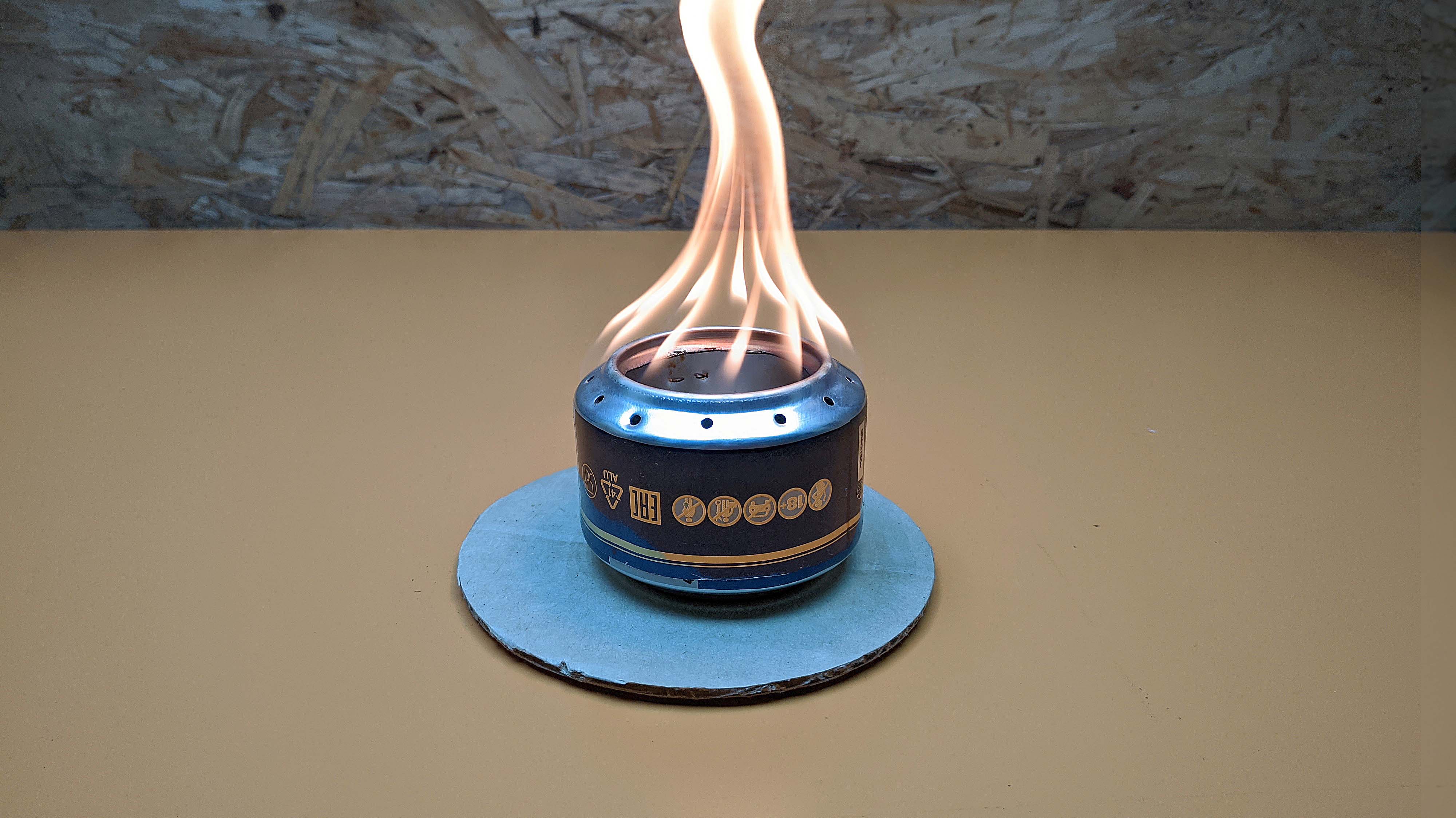 Горелка спиртовая из жестяной банки смотреть онлайн