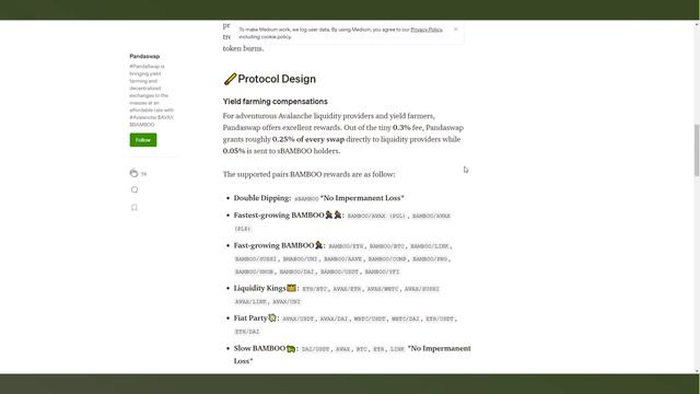 Pandaswap is Live! - Bonus $BAMBOO for Early Liquidity Providers смотреть онлайн