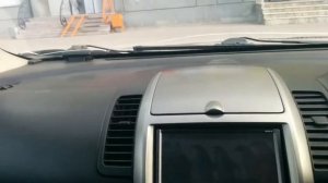 Nissan note e11 правый руль снятие рамки магнитолы