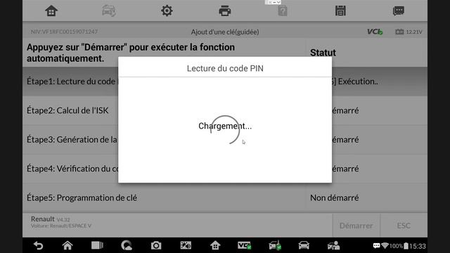 Programmation Clé auto IM508/IM608 - Renault Espace 5 2015 à 2023 смотреть онлайн