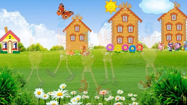 состав числа 5 в стихах