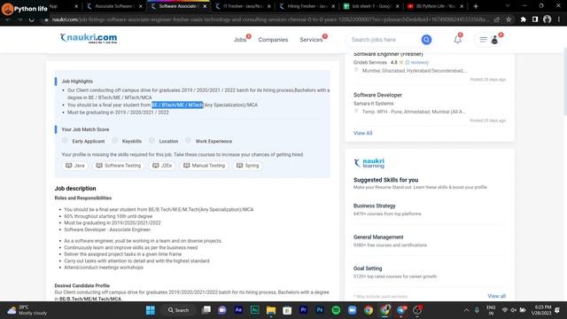 Java and Python Developer Freshers | IT Jobs | Software Jobs Telugu смотреть онлайн