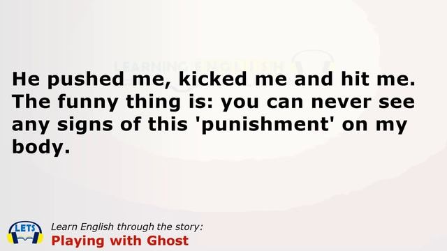 Learn English through story ? level 3 ? To Play with Ghost смотреть онлайн