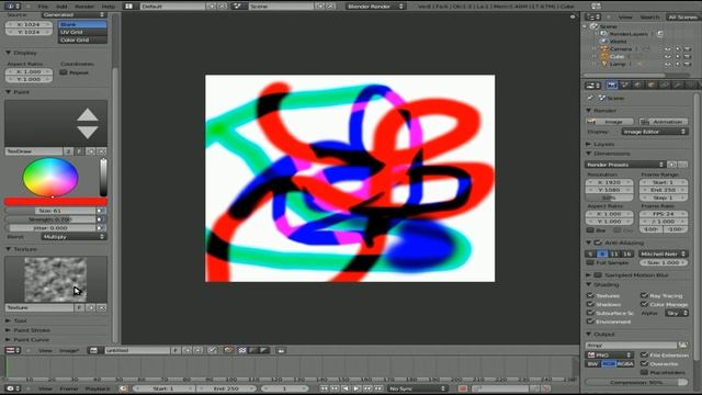 Sketching in the UV Editor - Blender 2.5 - Blender 3D смотреть онлайн