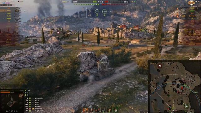 FV4005 тактика КУСТОДРОТ 11к урона ? World Of Tanks рекорд по урону