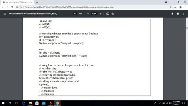 CS506 Short lecture 6 A | Collection in java | urdu Hindi |apna teacher смотреть онлайн