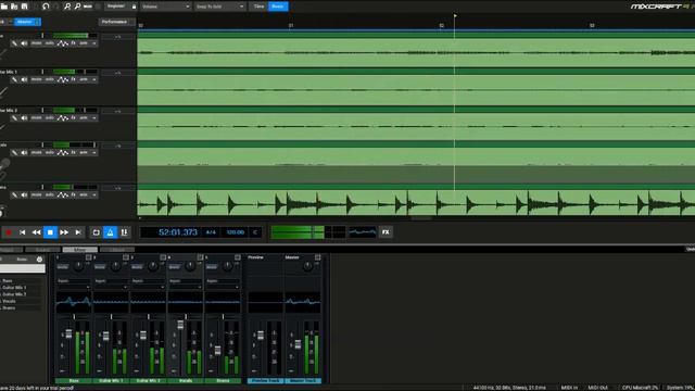 Zoom LiveTrak L-20, Recording #2