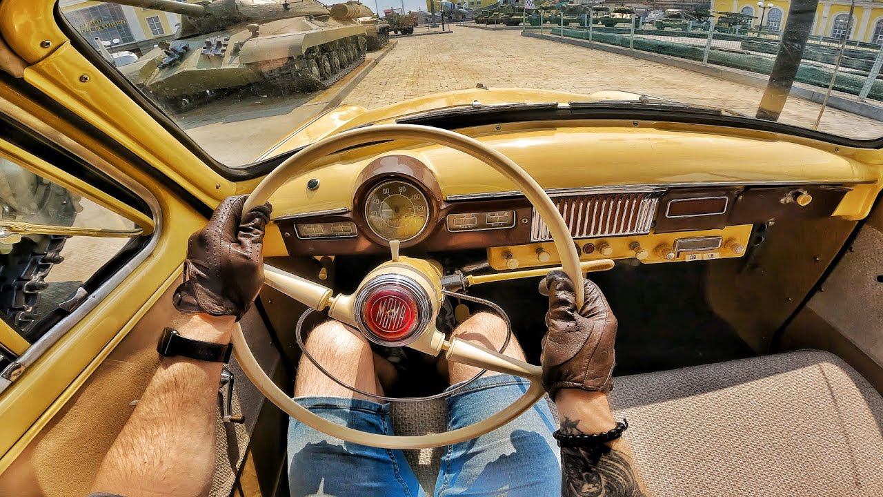 1963 Москвич 407 - POV ОБЗОР И ТЕСТ-ДРАЙВ смотреть онлайн