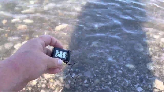 Сочи Лазаревское Сегодня 20.07.2021 температура воды в море утром в 8-00