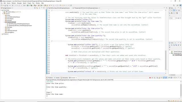 Java Lab: Warm up: Online shopping cart (Part 1) смотреть онлайн