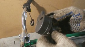 Как правильно установить бензиновый мотор на велосипед...