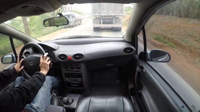 Mercedes-Benz A190 W168 Automatic (2002) - POV Drive