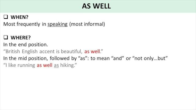 Difference Between: TOO, ALSO and AS WELL | Grammar | Eng смотреть онлайн