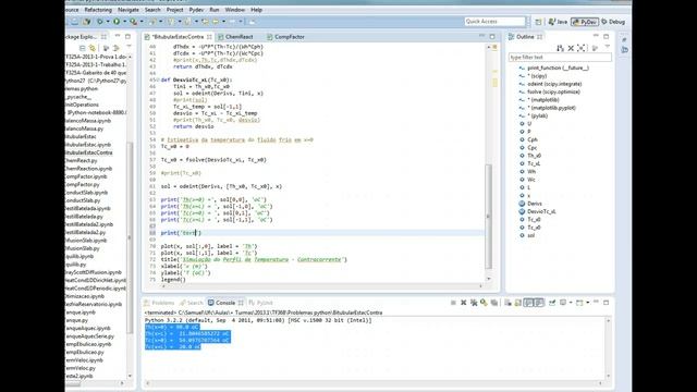 Imprimindo resultados da simulação no python 3.x смотреть онлайн