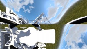 Highest VR 360° Roller Coaster in 8K - POV 360 3D Videos Split Screen Virtual Reality