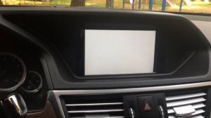 Заходим в инженерное меню магнитолы Mercedes w212