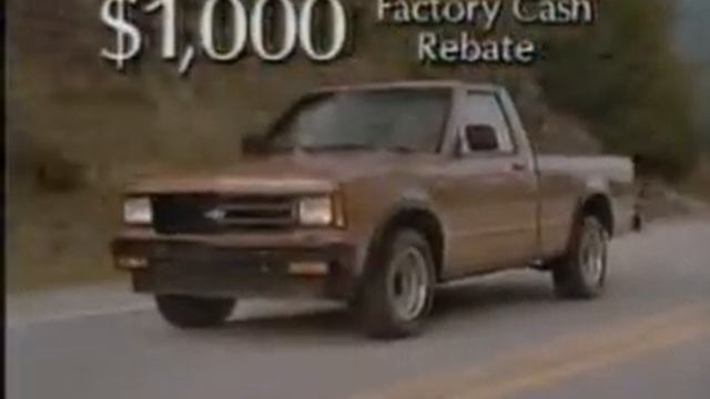 1989 Chevy "Never Again Holiday Deals" commercial смотреть онлайн