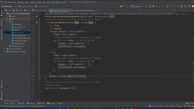 Lab 11 - Binary Arithmetic Class - Multiply and Divide Binary - Java ITECalculator смотреть онлайн