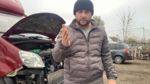 Замена помпы на газели некст.