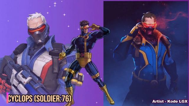 Marvel Characters Reimagined As Overwatch Game Characters! смотреть онлайн