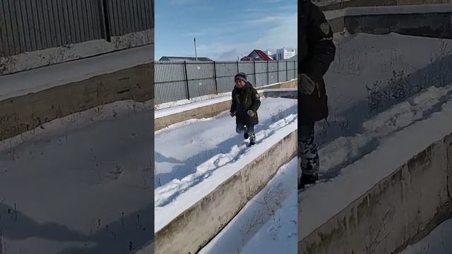 Паркур кувырок