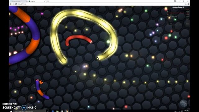 slitherio: dinner is served :D смотреть онлайн