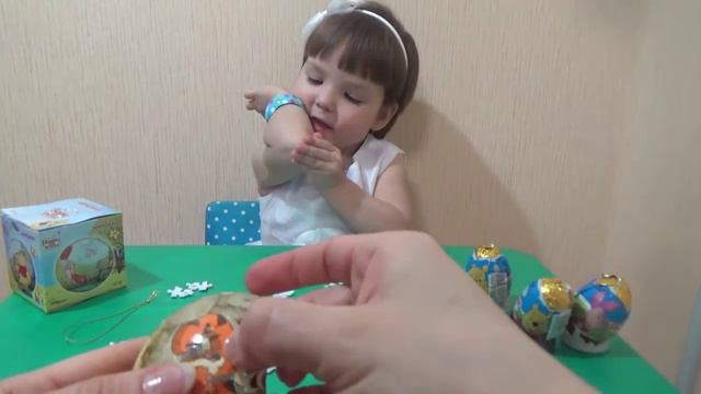 3D пазл шар и шоколадные яйца смотреть онлайн