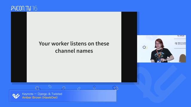 Django & Twisted｜Amber Brown (HawkOwl)｜主題演講 Keynotes｜PyCon TW 2016 смотреть онлайн
