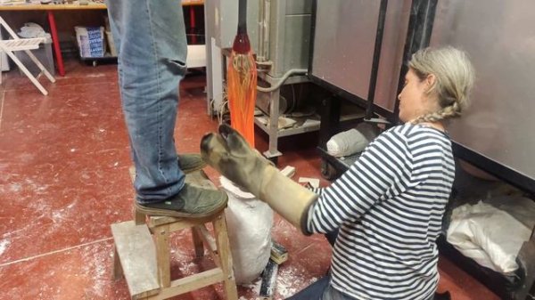 'Amphorae' work process