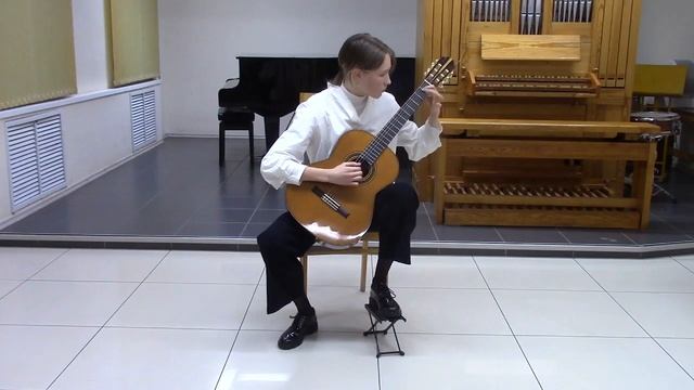 8. Р. Дьенс «Небесное танго» Исполняет Юлия Тугаева Преподаватель И.П. Бабайлова смотреть онлайн