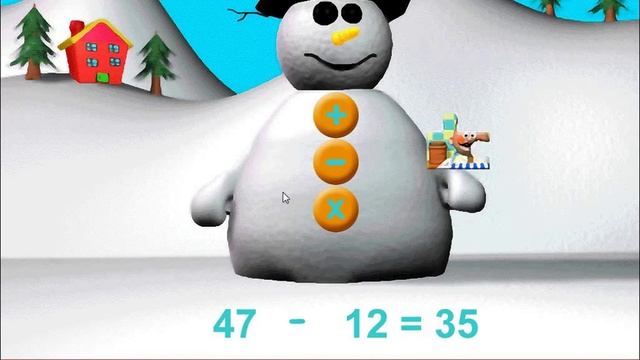 Страна Знаний - Выпал Снег | Play kids game смотреть онлайн