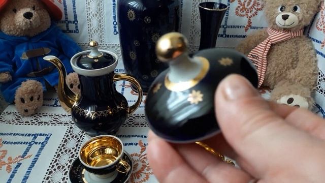 Фарфор.Кобальт.Прекрасный сервиз з-да "Довбыш" ????????????? смотреть онлайн