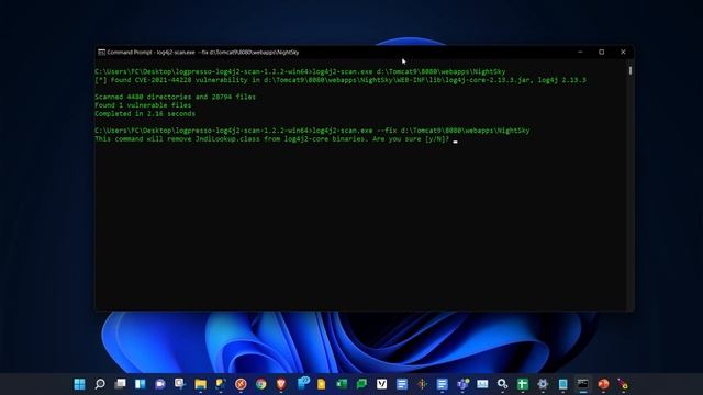 Scanning for the Log4j2 critical vulnerability смотреть онлайн