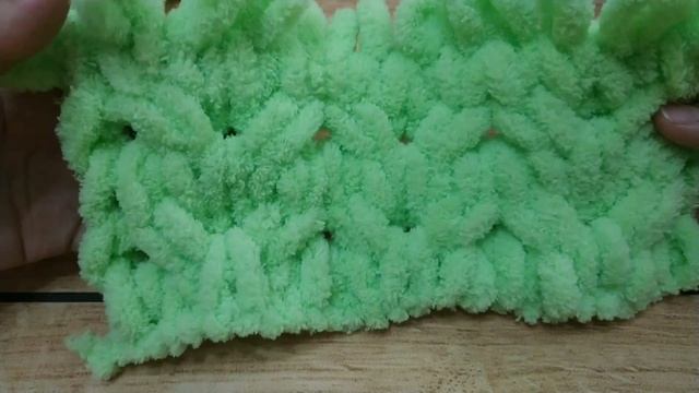 Узор "Уголки" из Alize Puffy смотреть онлайн