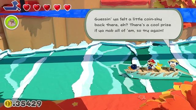 Paper Mario The Origami King - Episode 18 - Rapid River Riders смотреть онлайн