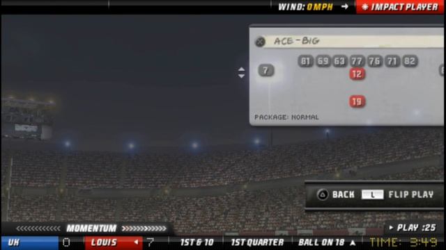 NCAA Football 07 ... (PSP) Gameplay смотреть онлайн