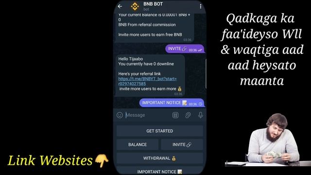 FREE BNB TELEGRAM BOT 2023 KA SHAQAYSO смотреть онлайн