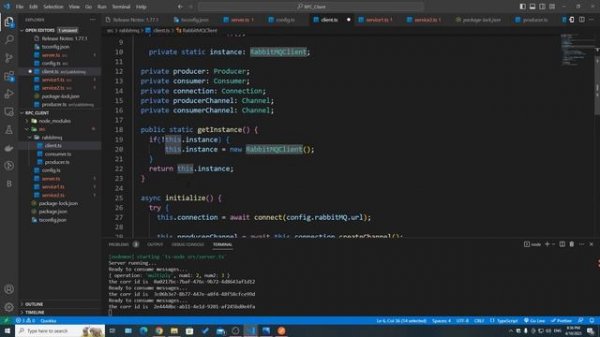 RabbitMQ - RPC with NodeJs (request-reply pattern)