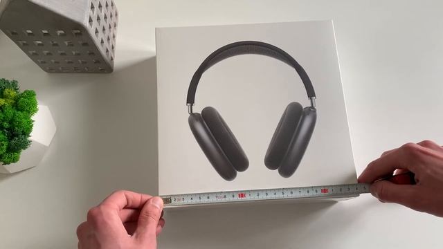 Размеры и вес коробки AirPods Max смотреть онлайн