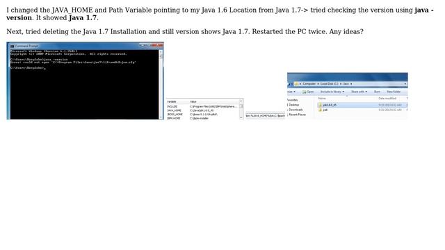 Switching from Java 1.7 to Java 1.6 in Windows 7 смотреть онлайн