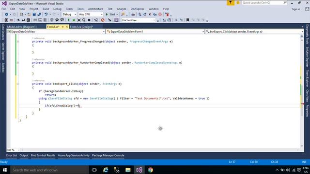 C# Tutorial - How to Export DataGridView to Text File | FoxLearn смотреть онлайн