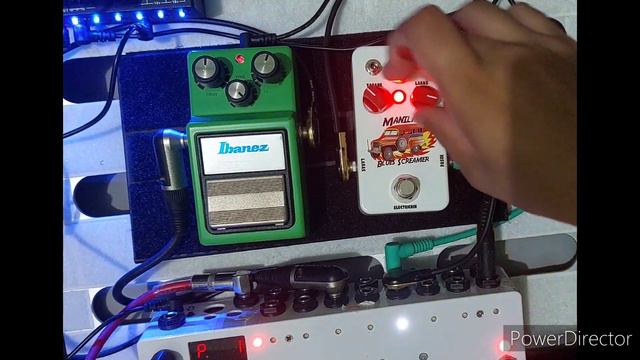 Manila Blues Overdrive VS Ibanez TS9 смотреть онлайн