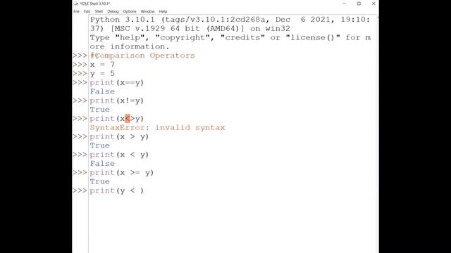 Python Operators | Ts TraiT | Python lesson 03 смотреть онлайн