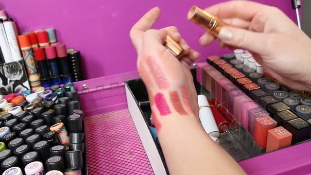 Lipstickville : Top Shelf Lipstick Collection : Part 2 w/ Swatches смотреть онлайн