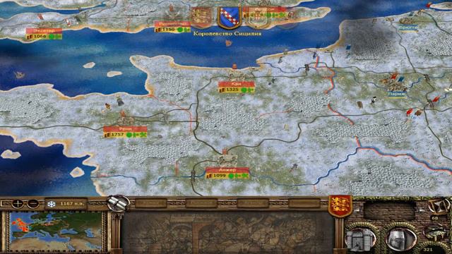 Прохождение мода Medieval 2: Total War Булатная Сталь 2.1.2 за Англию #17