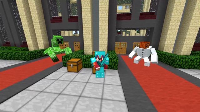 МАЙНКРАФТ МУТАНТЫ МОД ~ КАК СДЕЛАТЬ МУТАНТА И ЗАЩИТА НУБА ОБЗОР МОДА - MINECRAFT MODS СУПЕР МОНСТР смотреть онлайн