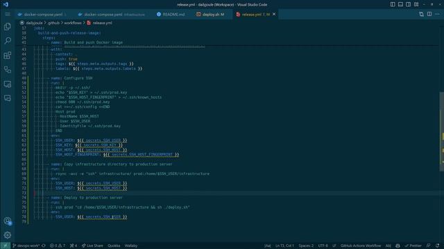 Web dev + Github Actions devops - coding a calorie tracking app #13 смотреть онлайн
