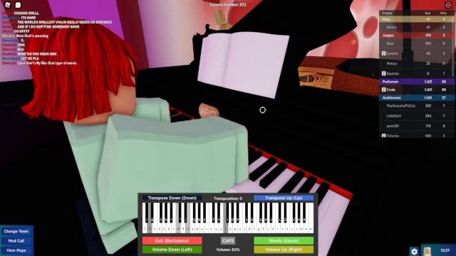 Roblox Talent Show | World's smallest violin (3) смотреть онлайн
